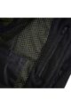 Close up of jacket inner mesh lining with zippered pocket and utility pocket.